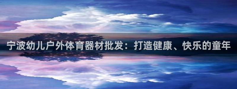 耀世而来：宁波幼儿户外体育器材批发：打造健康、快乐的